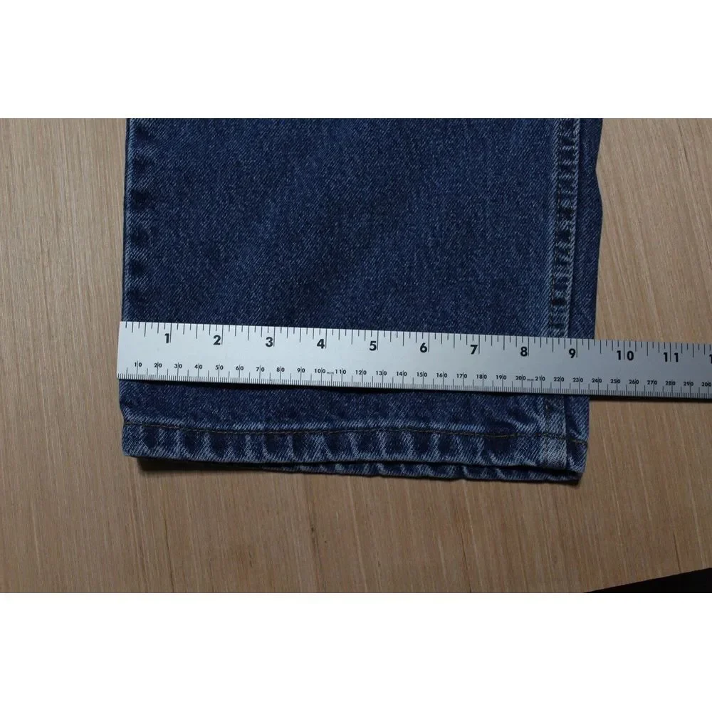 Vintage Faded Glory Men's 48x30 Relaxed Fit Straight Leg Denim Jeans Y2K‎ Baggy